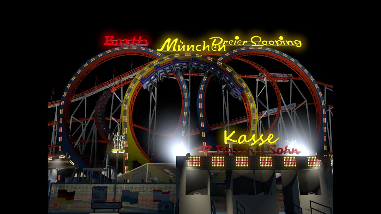 [Nolimits 2] Dreier Looping - Barth (Recreation) - Schwarzkopf Triple Looping Coaster