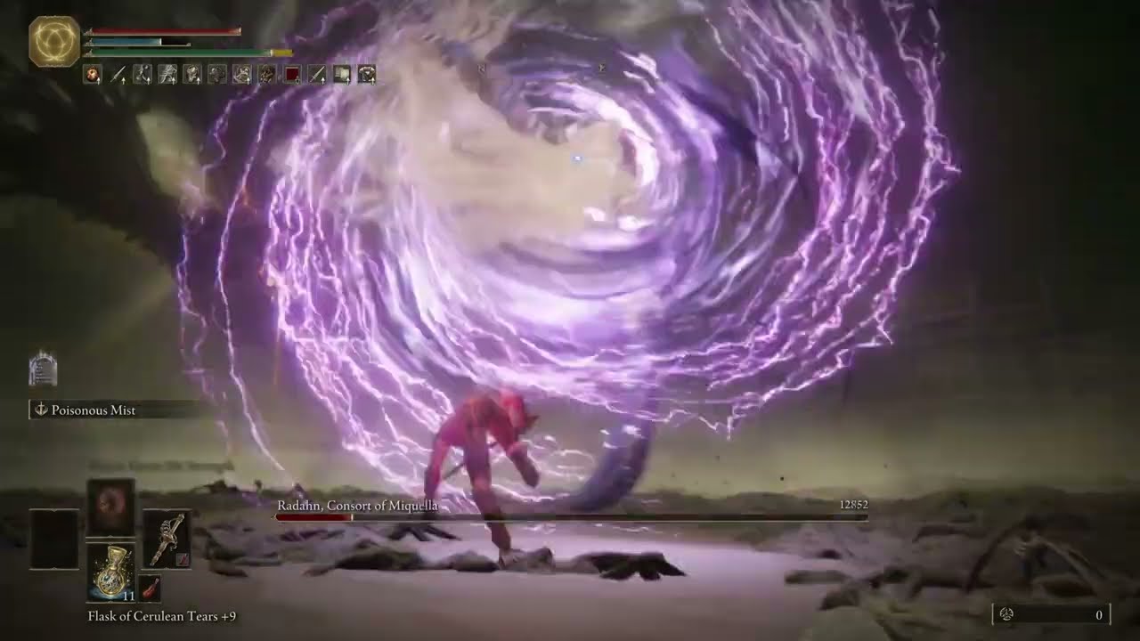 Elden Ring DLC - Promised Consort Radahn, level 1, no upgrade/blessings/parry/hit  (PS5)