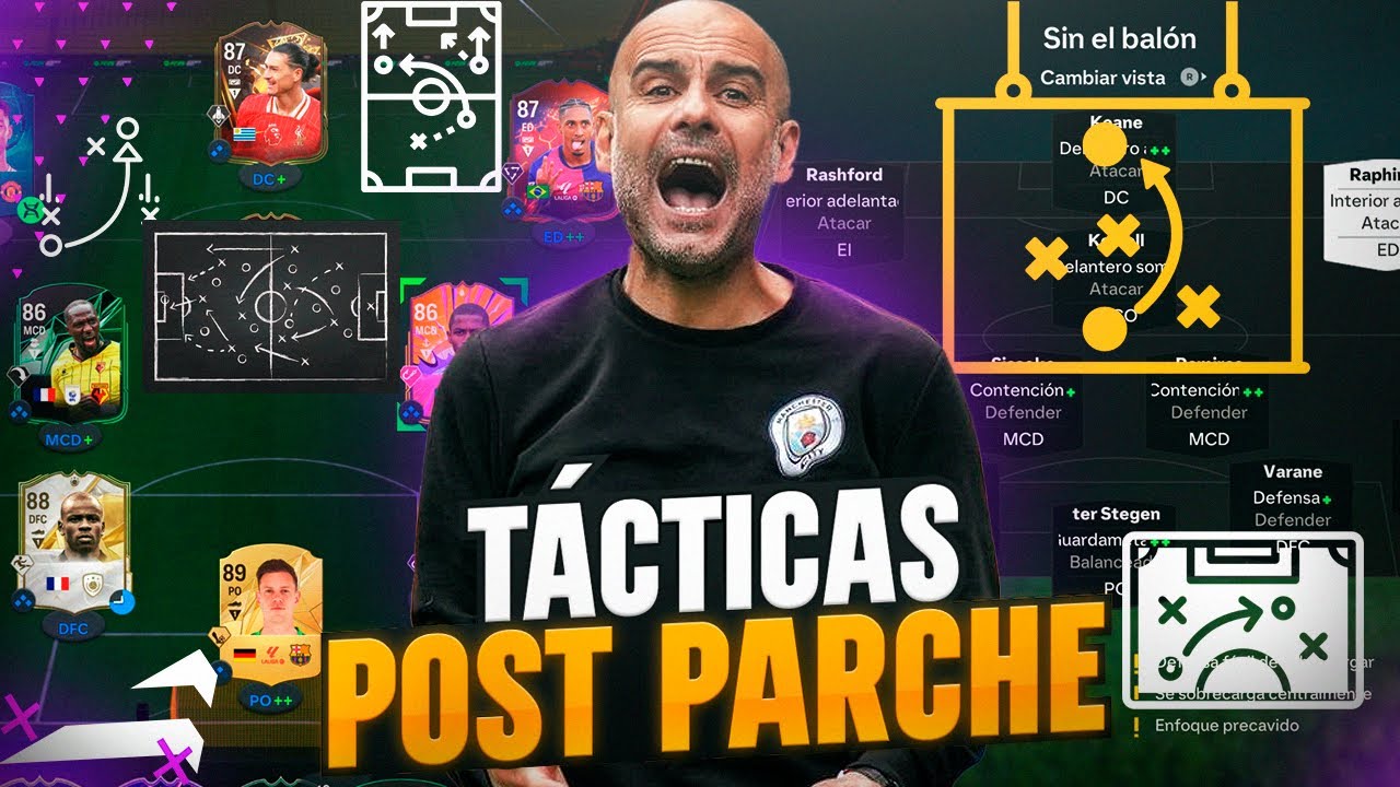 MEJOR FORMACIÓN Y TÁCTICAS META POST PARCHE EN EA FC 25