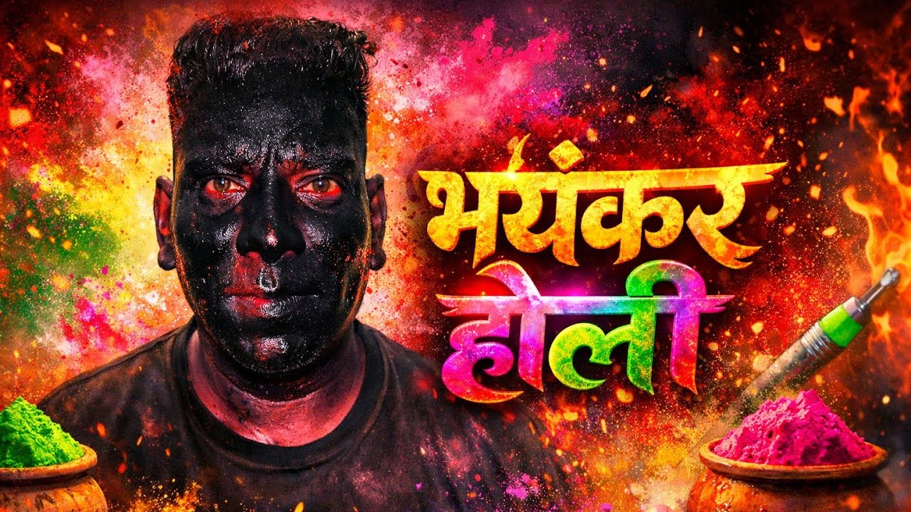 “ऐसी होली आपने पहले कभी नहीं देखी! 😱 | Bhayankar Holi 💀
