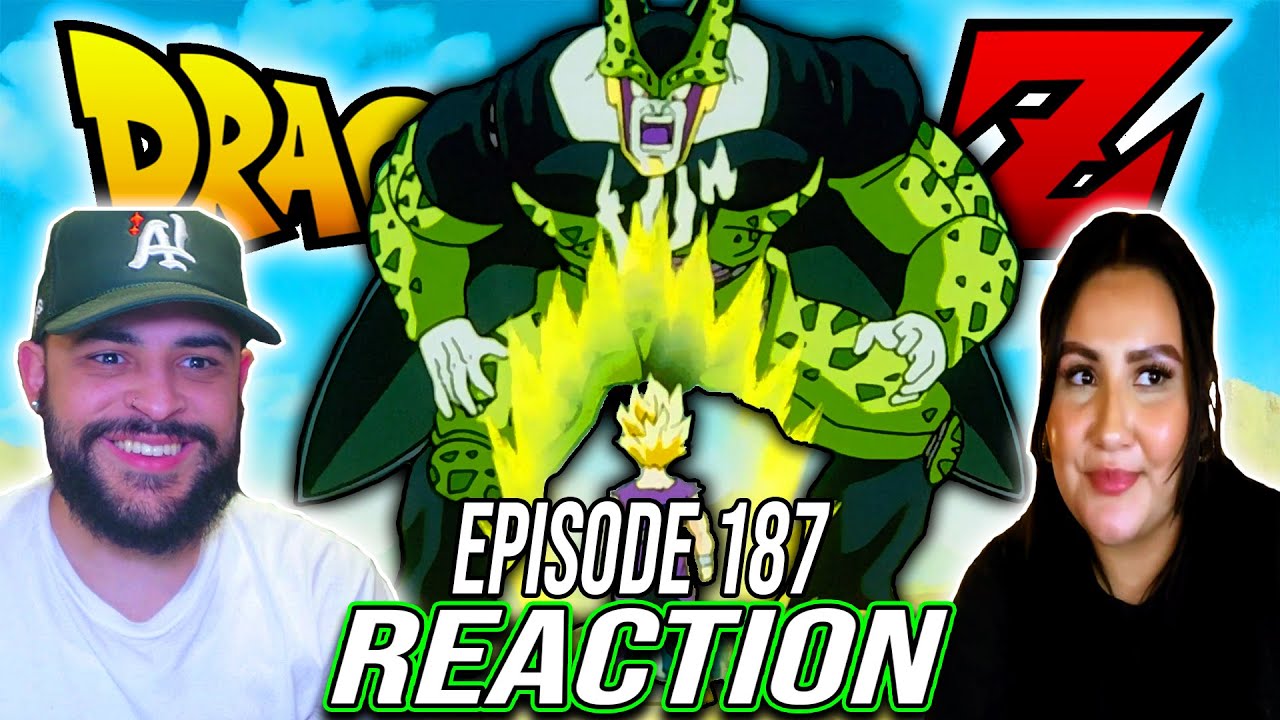 CELL THROWS UP ANDROID 18!! Girlfriend's Reaction Dragon Ball Z Episode 187