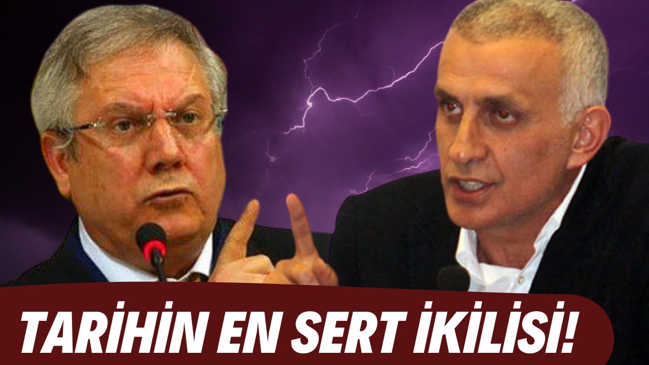 Aziz Yıldırım 🆚 İbrahim Hacıosmanoğlu | Türk futbol tarihinin en sert ikilisi! Zehir zemberek sözler