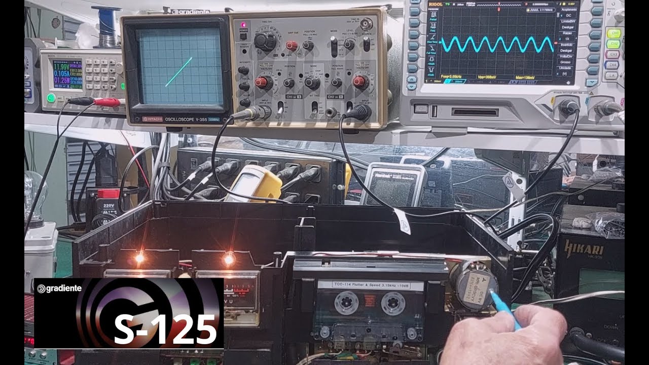 #142 - Revisão no Tape Deck Gradiente S-125