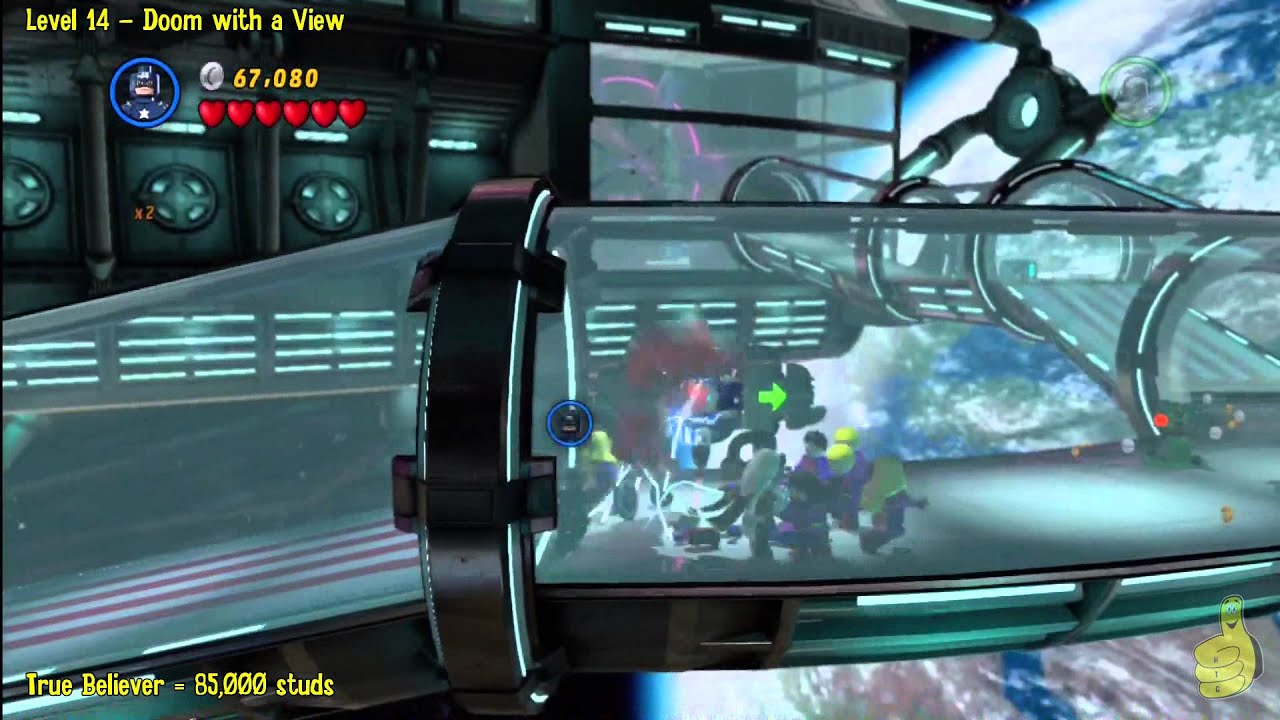 Lego Marvel Super Heroes: Level 14 Doom With a View - Story Walkthrough - HTG