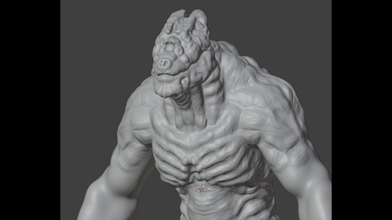 Sculpting Alien Kaiju Part:1
