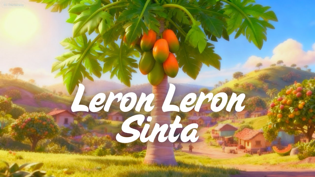 Leron Leron Sinta | Filipino Folk Song for Kids 🌱 | Cute Animated Story