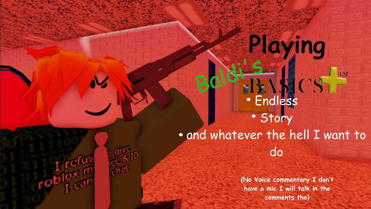 Playing Baldi's Basics + Live!