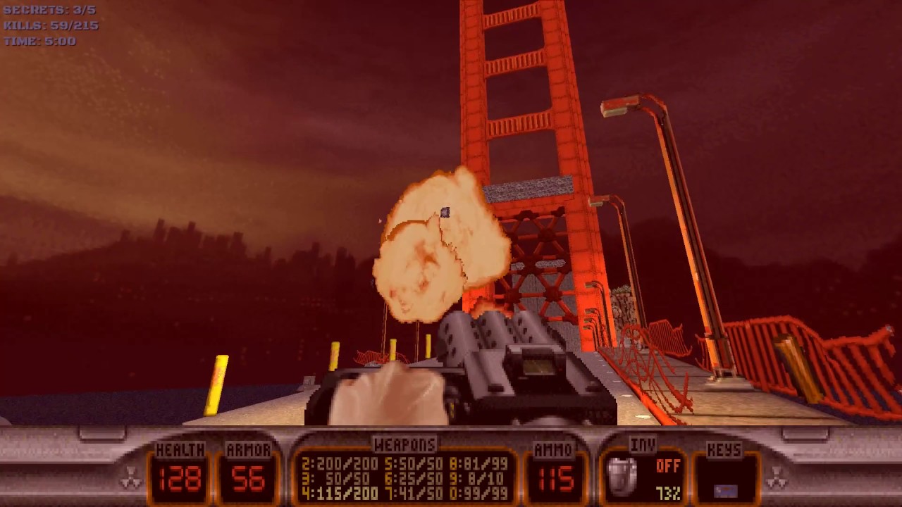 Duke Nukem 3D : 20th Anniversary World Tour - Alien World Order : Golden Carnage E5L6