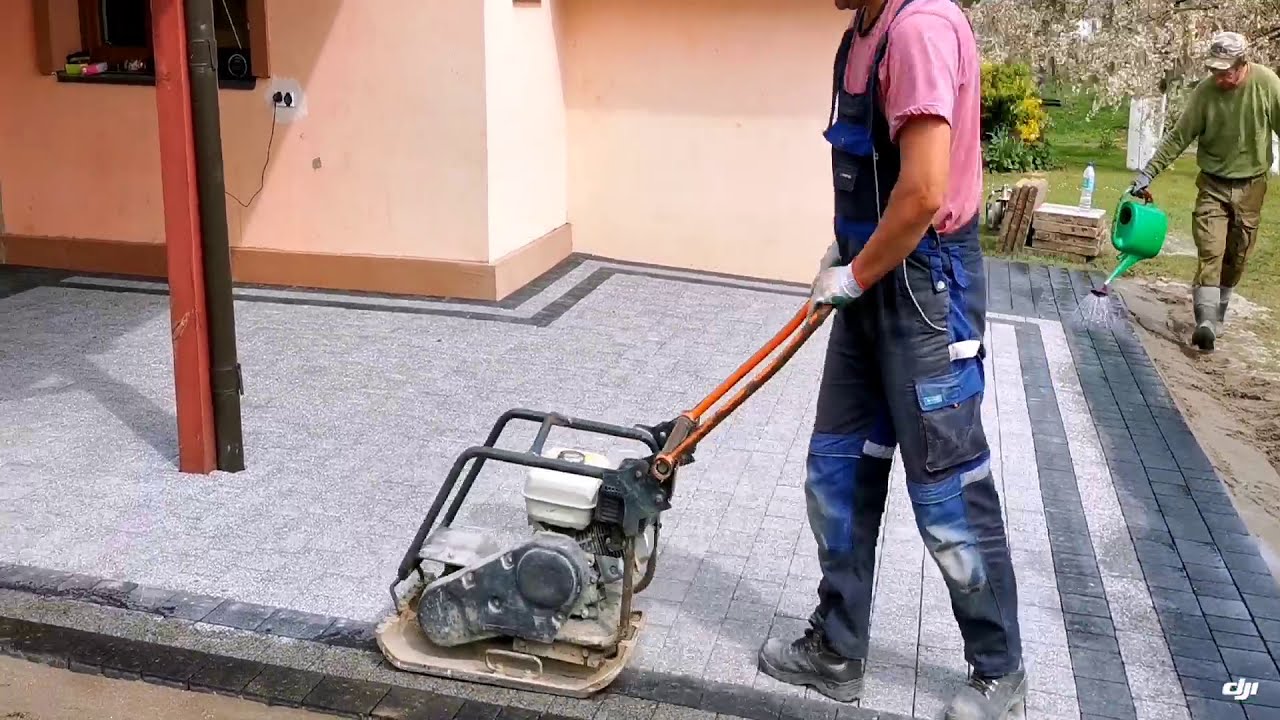 Jak ułożyć kostkę brukową na podjazd pod domem