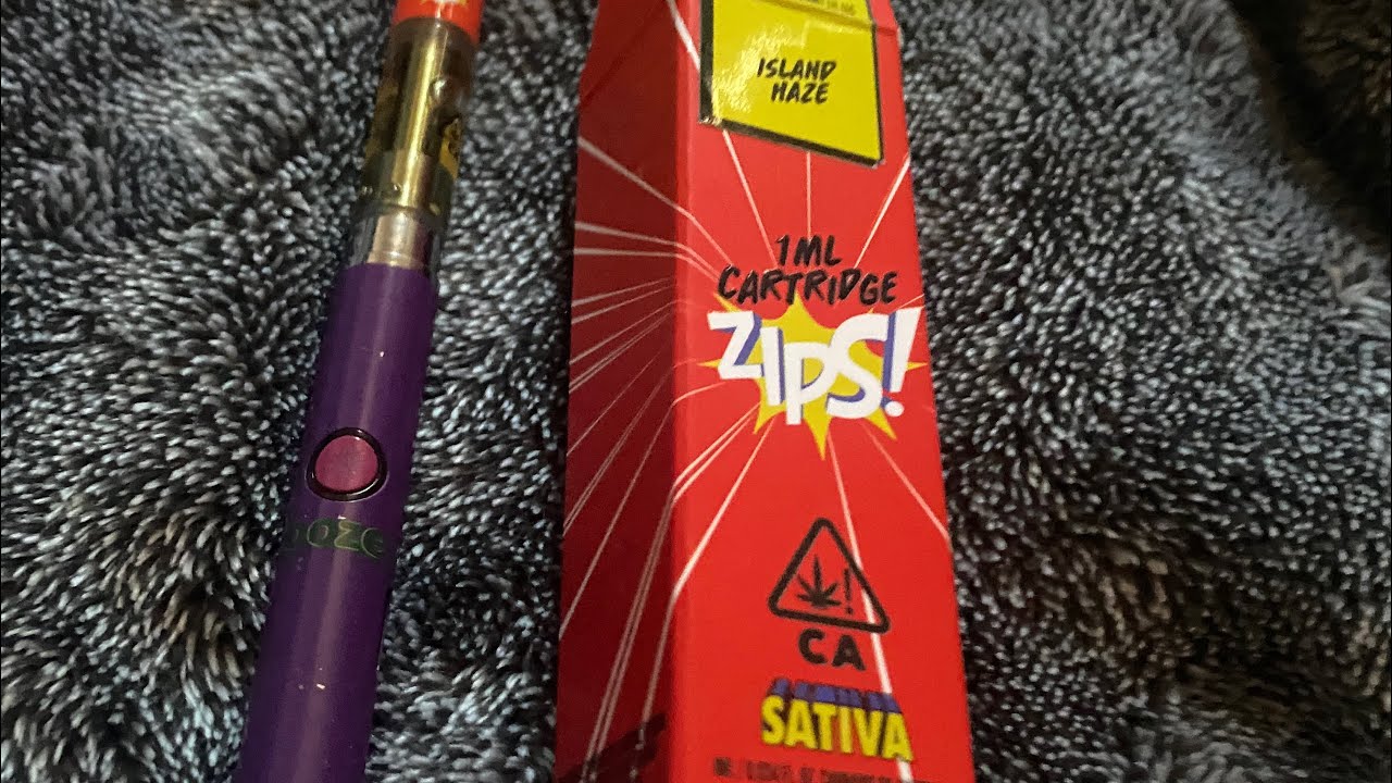 ISLAND HAZE BY ZIPS | LIVE CARTRIDGE REVIEW | SATIVA CART TASTE TEST | OFF THE RADAR REVIEWS