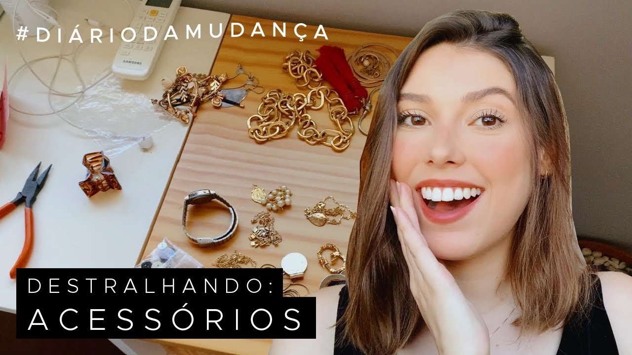 MINIMALISMO NA PRÁTICA | Ep.01: DESTRALHANDO colares, brincos, pulseiras e óculos!