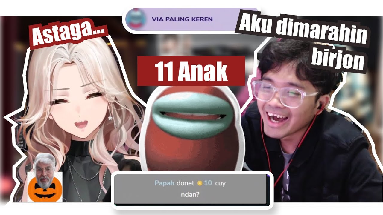 Ksatria birjon? 11 Anak? 😱 Voice note Birjon Bang Al & Ndan  | Silvia Valleria, Bang Al, Figa, Yuura