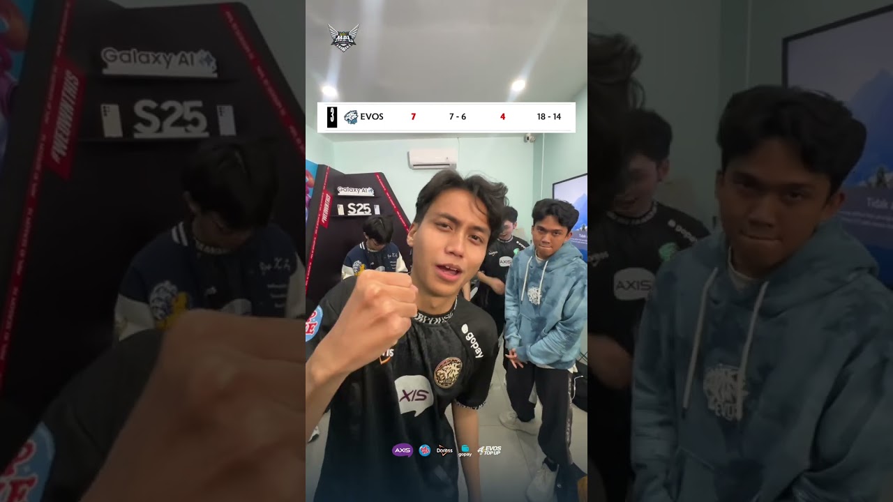 Akhirnya naik lagi, doain semoga konsisten ya Fams😭🙏🏻 - EVOS MPL S16