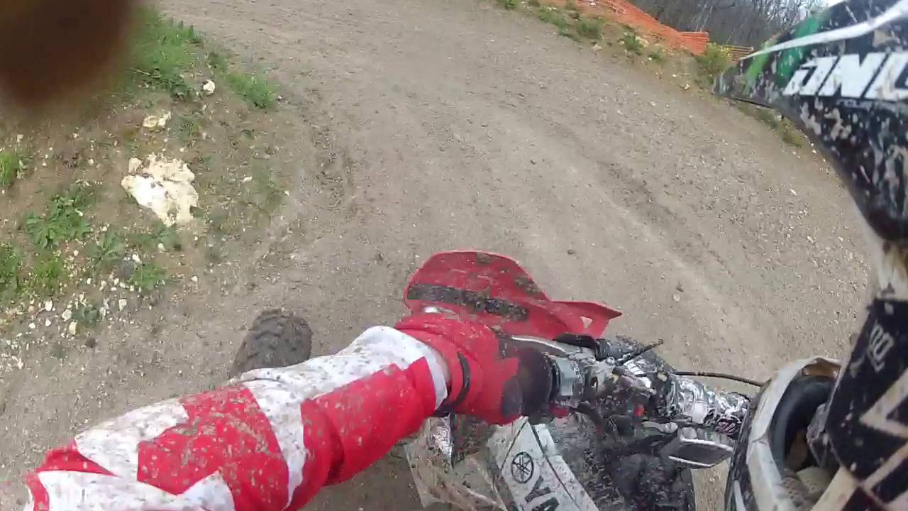 450yfz terrain de cross de jurignac