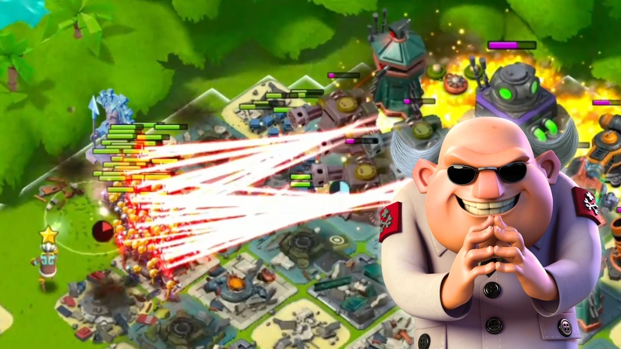 Best Attacks to Beat Dr. T! (Boom Beach)