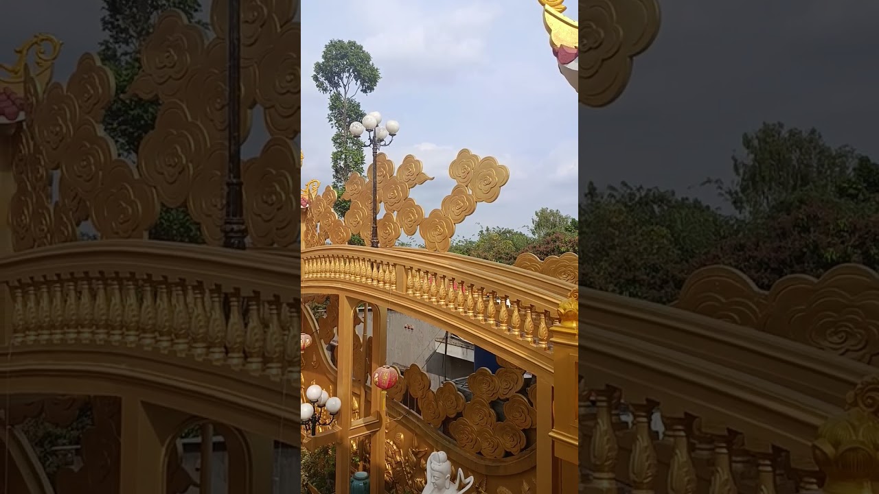 Chuà phứoc vạn sả tấn mĩ  ăn giang m 8 tết rất yẽn tịnh và chang ngiẽm