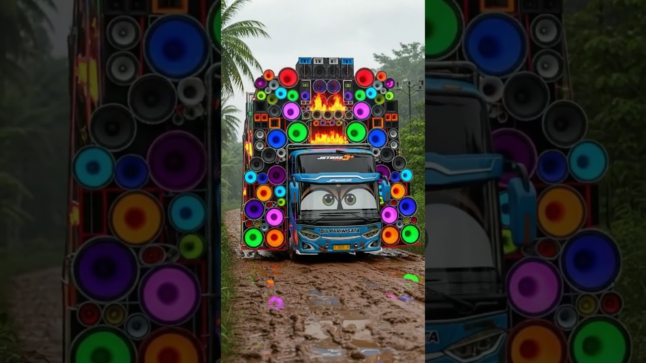 truck sound compilation MAN HINO VOLVO, bus sound horeg, truk oleng, mobil mobilan #truk #horeg