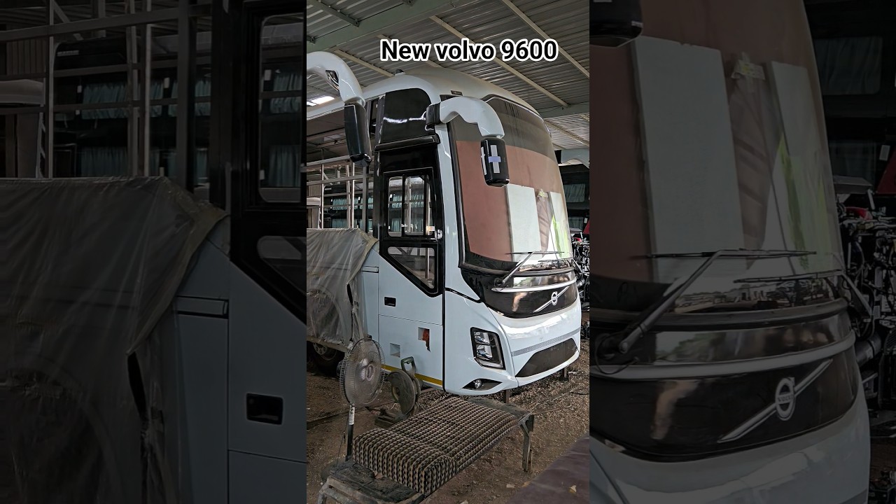 New volvo 9600 manufacturing process in factory full process 👇#trending #bus#busfact#viralshort