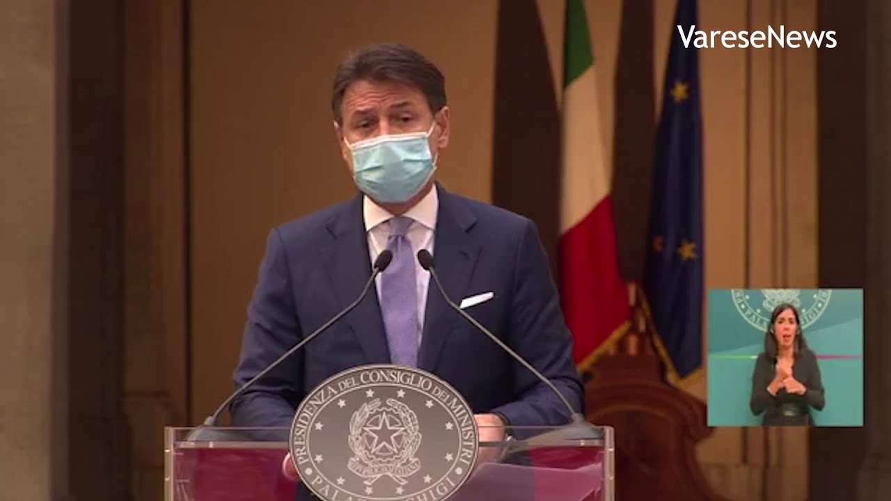 Coronavirus, Conte annuncia chiusure e blocchi del nuovo DPCM