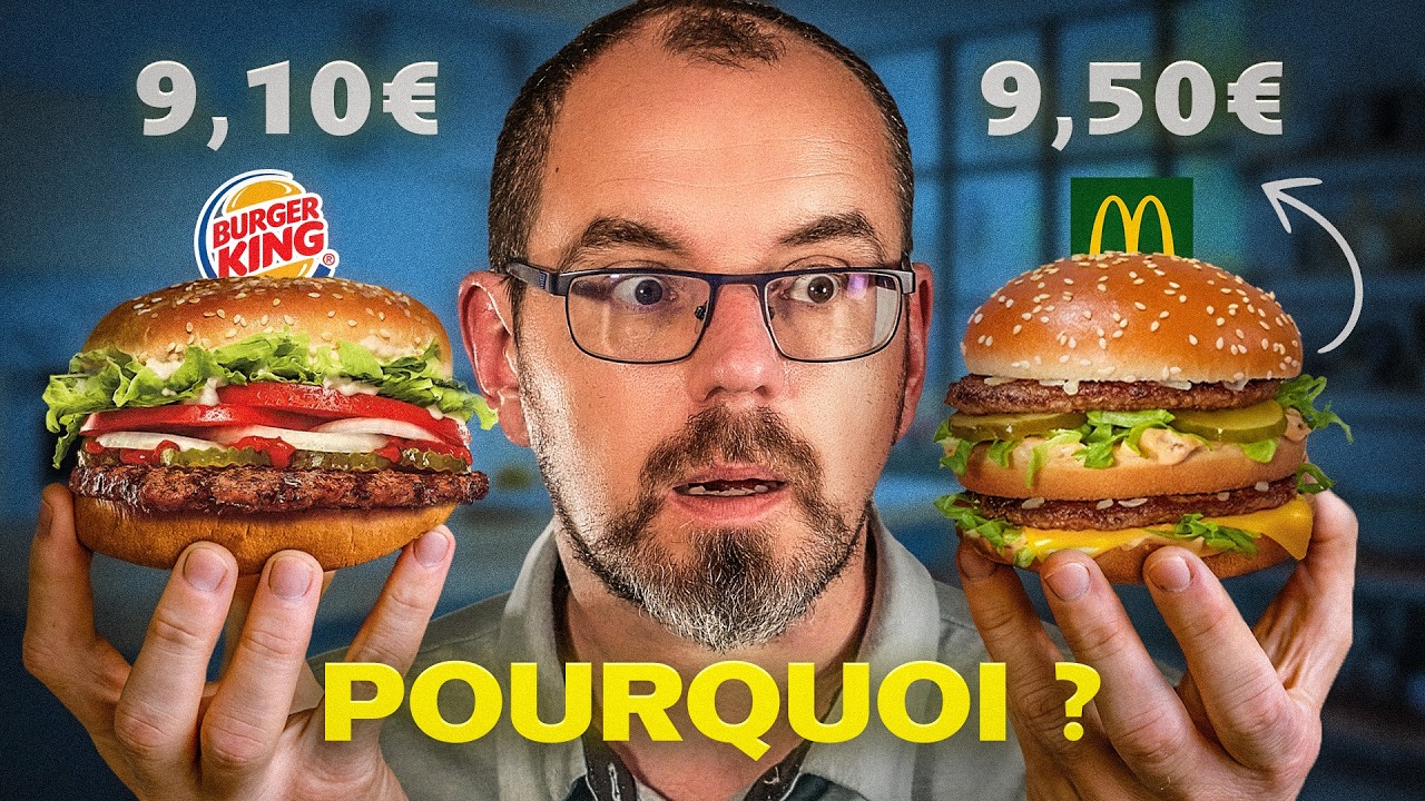 Burger King est il vraiment MIEUX que McDo (les chiffres disent le contraire)