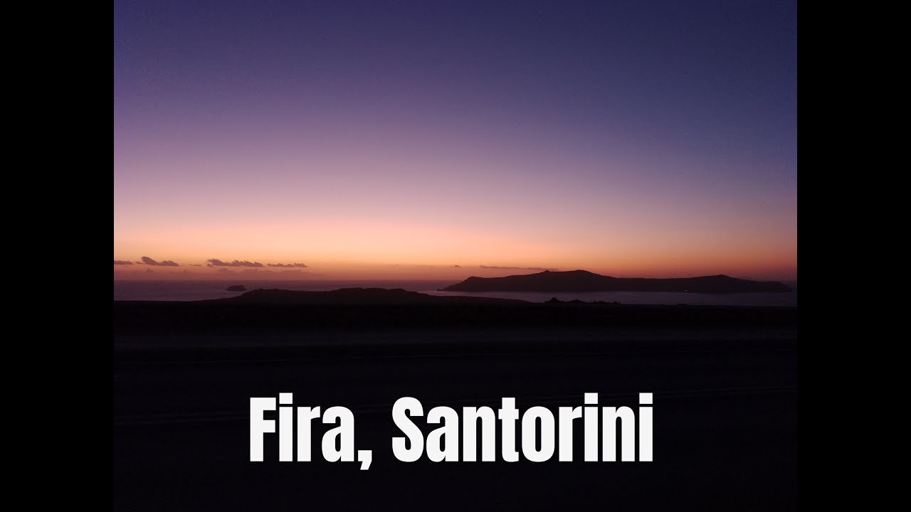 Santorini in October  2025 - Fira 🧿