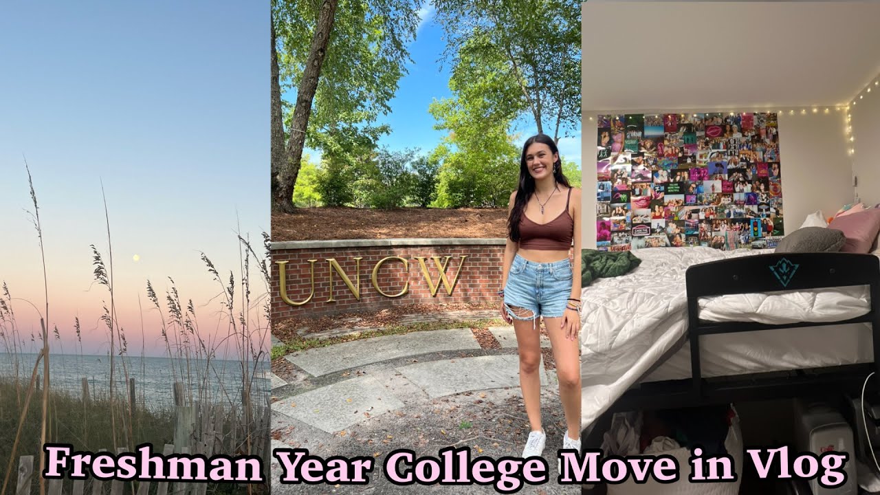 COLLEGE MOVE IN: Freshman Year at UNCW + Dorm Tour