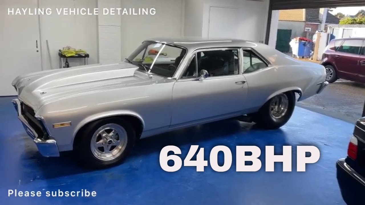 1972 CHEVY NOVA FOR SALE , AMERICAN CLASSIC,  640BHP !!  CLASSIC CARS FOR SALE , MUSCLE  PROSTREET
