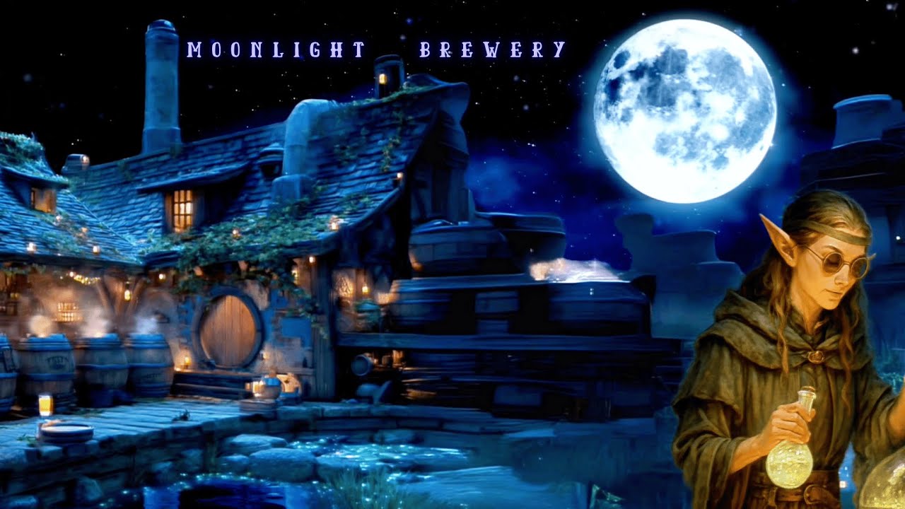 Magical Moonlight Brewery &ndash; Elven Fantasy Ambience with Music for Reading, Sleep & D&D