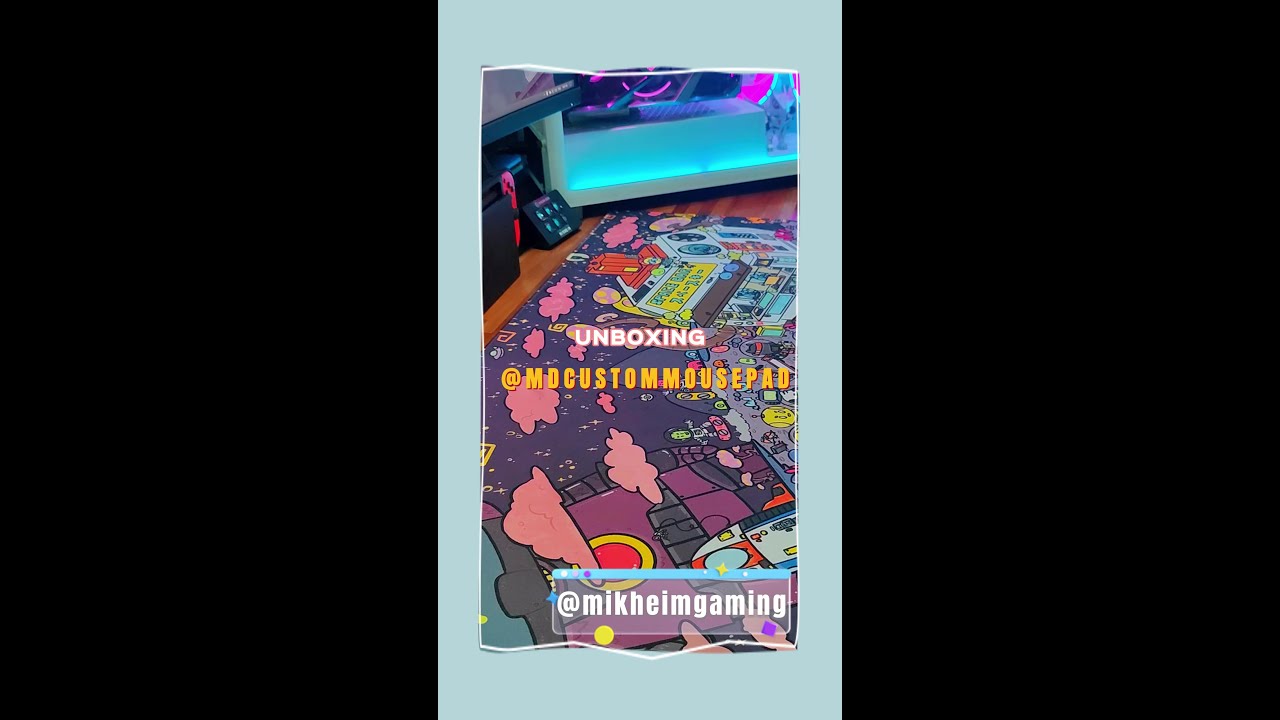 MIDDAY by @MDCUSTOMMOUSEPAD #deskmat #mousepad #mechanicalkeyboard #gaming #mikheimgaming