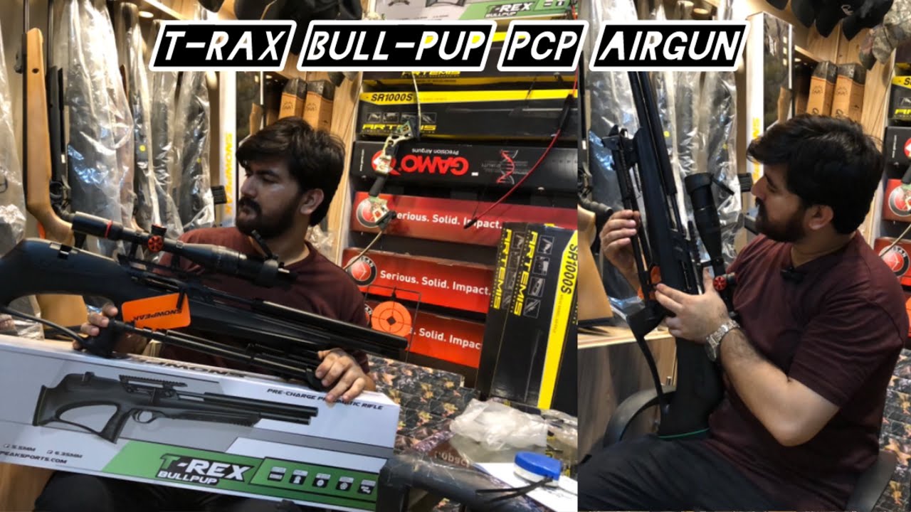 T-Rax bull-pup pcp Airgun .22cal (5.5)03066276229