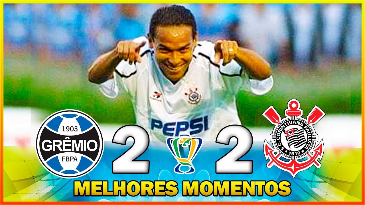 GRÊMIO 2 x 2 CORINTHIANS ● MELHORES MOMENTOS ● COPA DO BRASIL 2001 ● FINAL ● JOGO 01