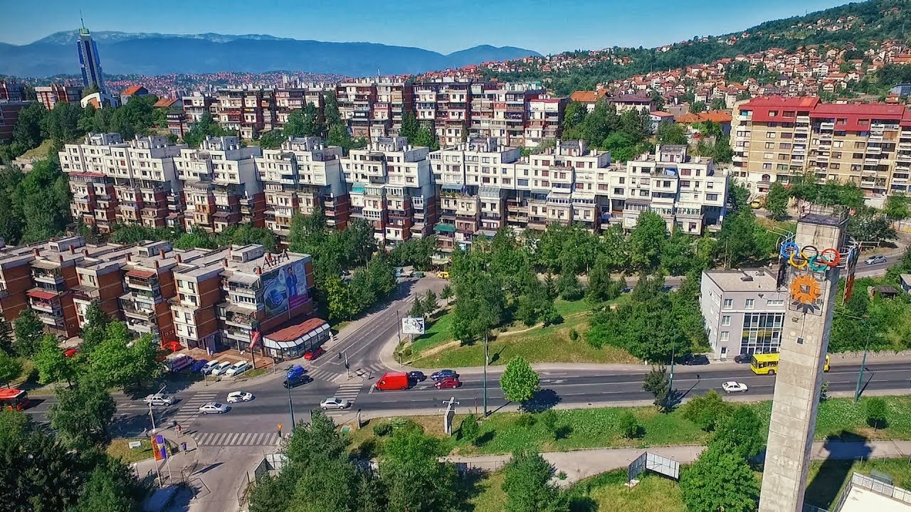 Let iznad sarajevskog naselja Ciglane