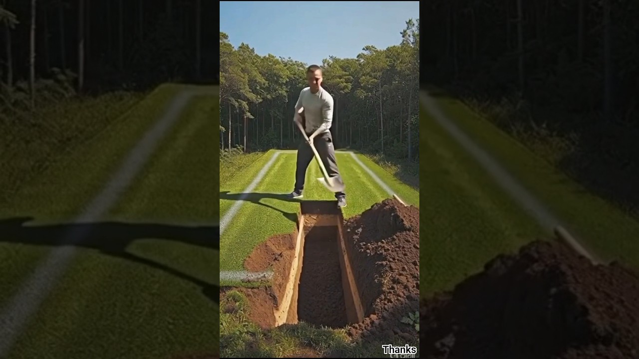 Backyard Bunker Construction Timelapse | Hidden Survival Room