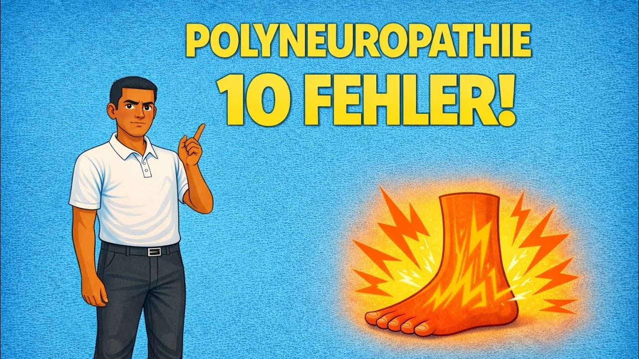 Polyneuropathie: Diese 10 Fehler verschlimmern deine Schmerzen! 