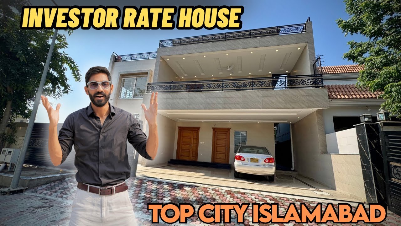 1 kanal SUPER MODERN House on Reasonable Price For Sale in Top City Islamabad