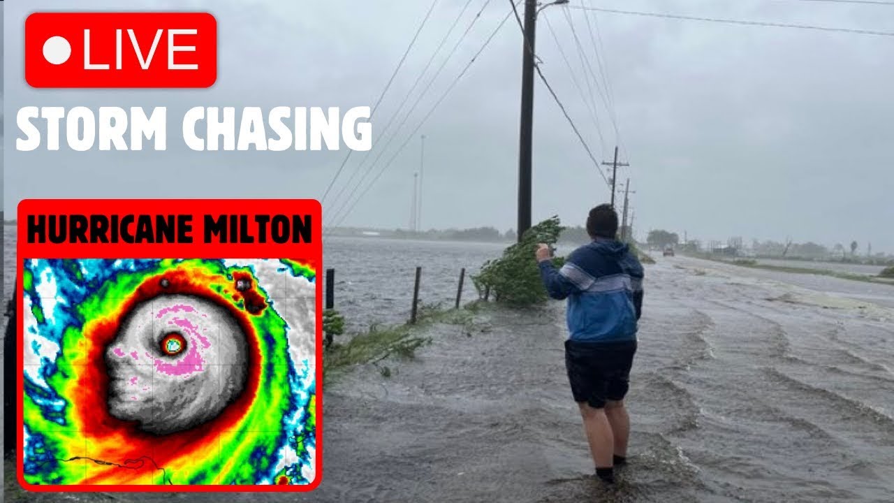 GROUND ZERO HURRICANE MILTON INTERCEPT: LIVE AS IT HAPPENED