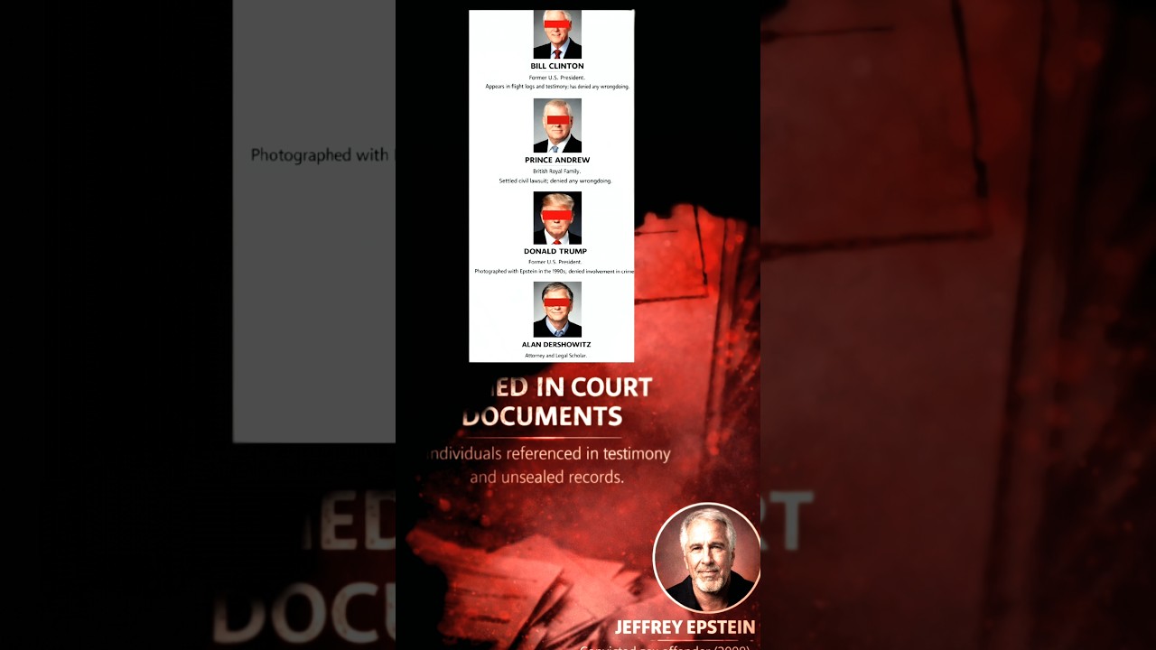The Dark Truth of Jeffrey Epstein Case 😱