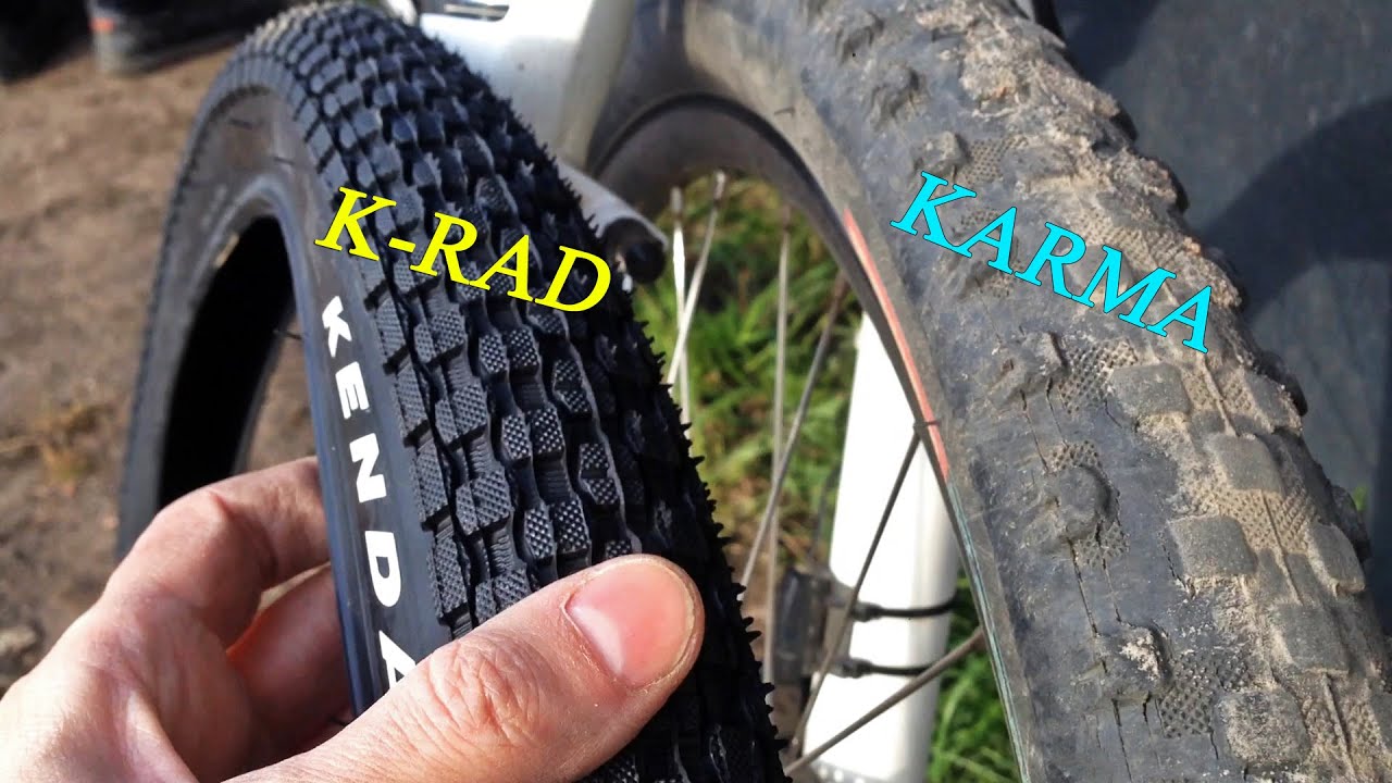 K-Rad VS Karma ~ Покрышки KENDA