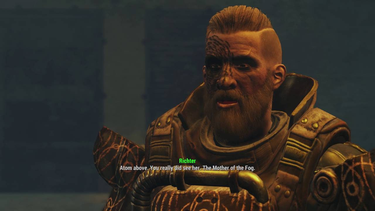 Fallout 4 Far Harbor - Best Left Forgotten: Show Zealot Richter Mother Icon ''The Mother of Fog''