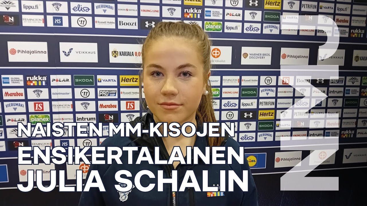 Naisten MM-kisojen ensikertalainen Julia Schalin: &rdquo;T&auml;m&auml; on unelmien t&auml;yttymys&rdquo;