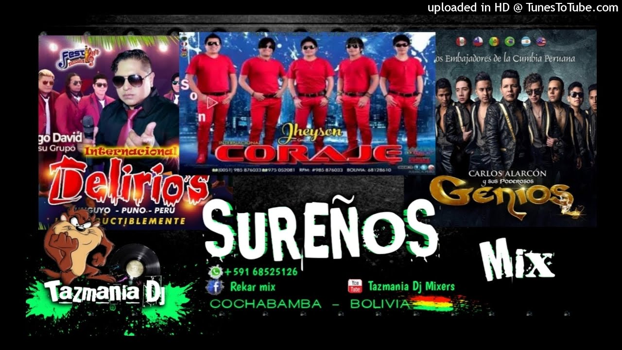 Cumbia Sureña mix....Corali y otros ---( dj tazmania )----