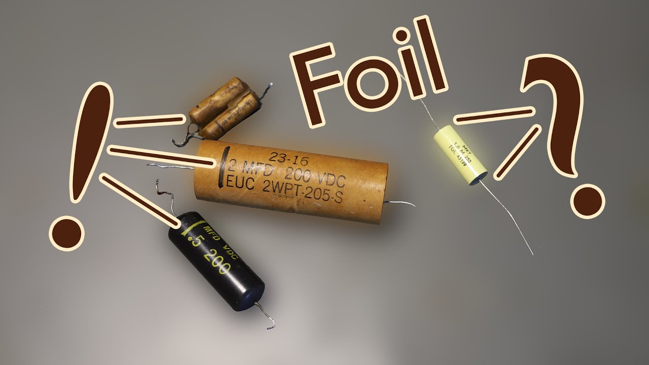 Why and how to find the outer foil of a film capacitor