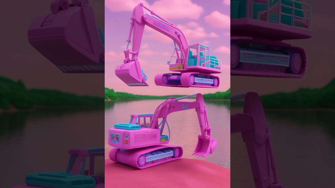 Dua Excavator Besar#shorts #short #viralvideos #trending #heriadi #mobiltrukanimasi #excavator #beko