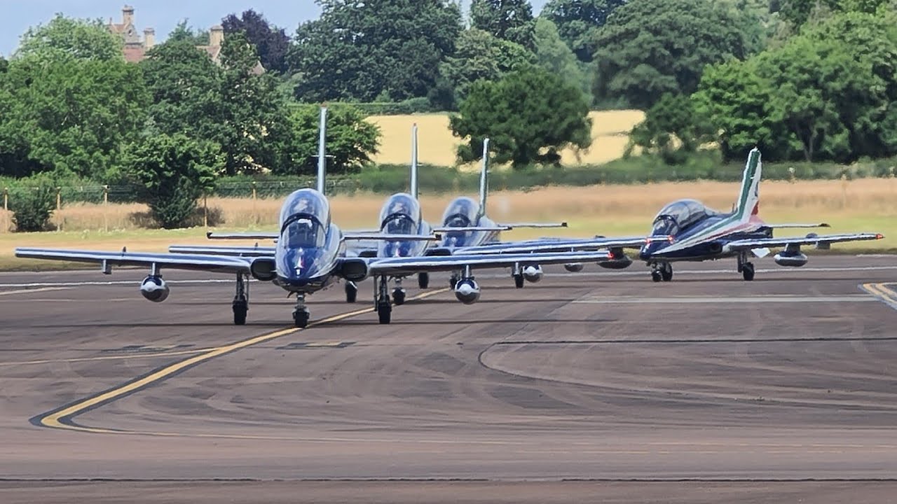 Frecce Tricolori RIAT 2022 Sunday 17th July