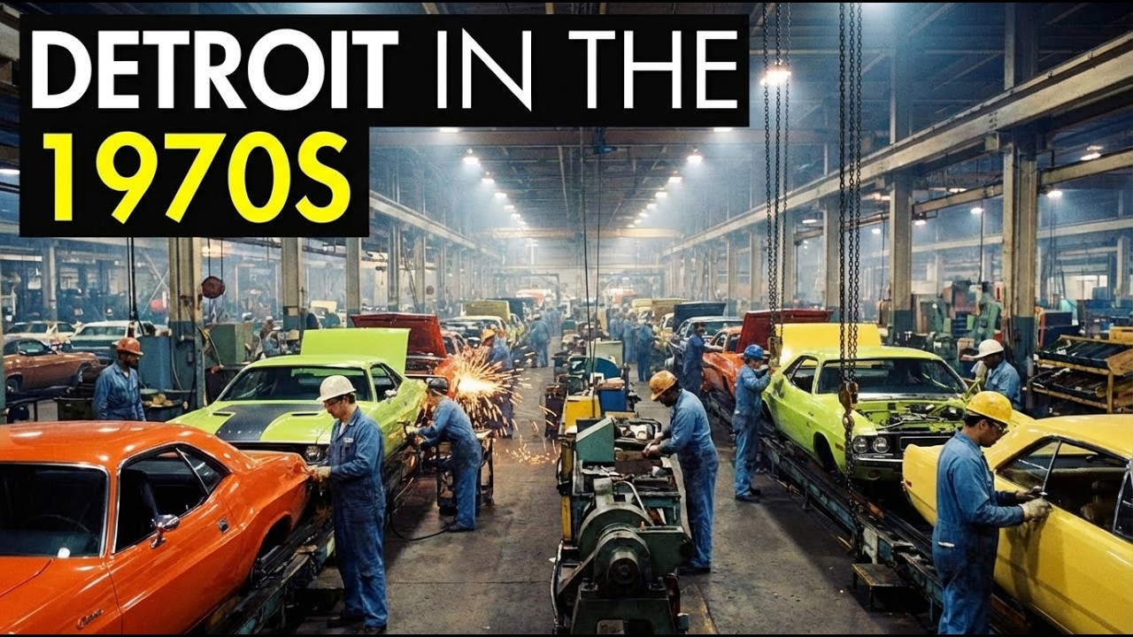 Detroit in the 1970s &ndash; When America Built the World&rsquo;s Cars