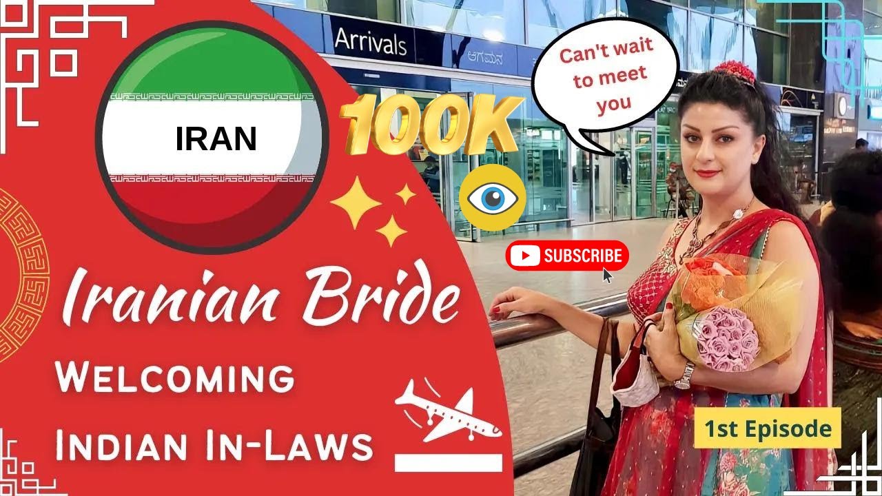 Foreigner wife welcomed her Indian in-laws for the first time | Episode 1 | Indian Iranian Couple
