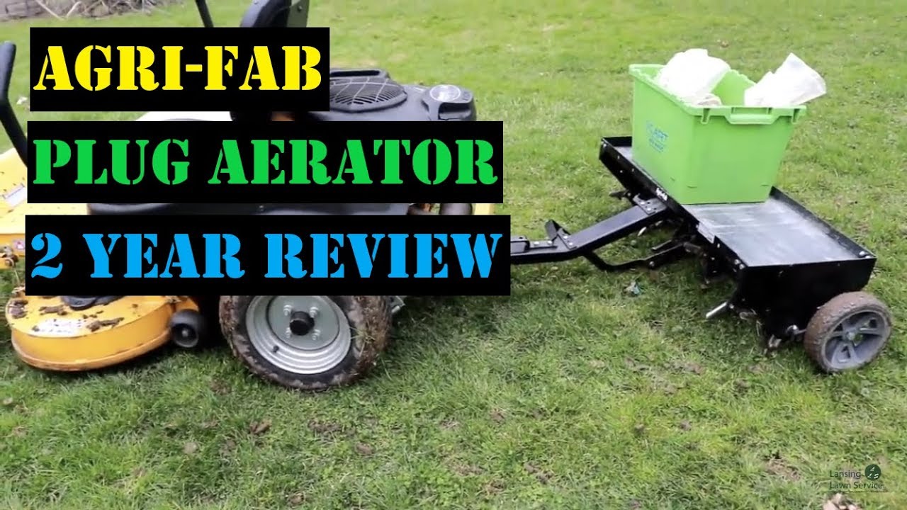 Agri-Fab Plug Aerator 2 Year Review
