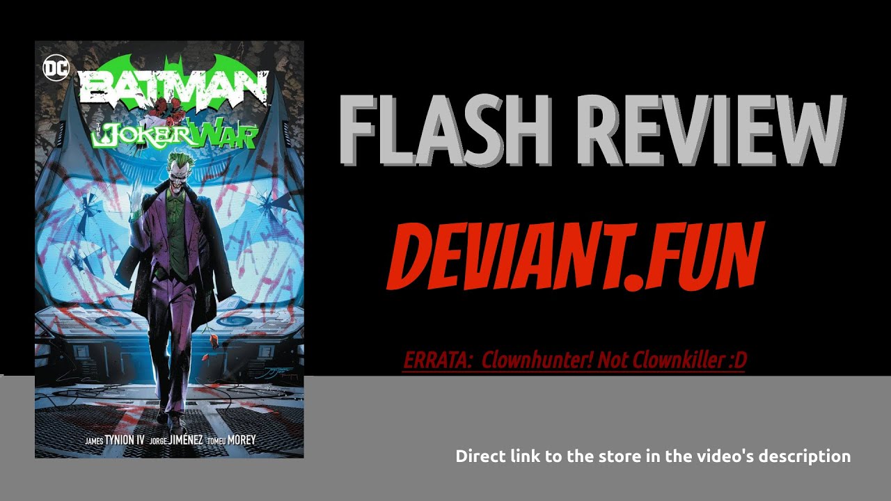 Batman vol.2 - Joker War | FLASH REVIEW by Deviant.fun