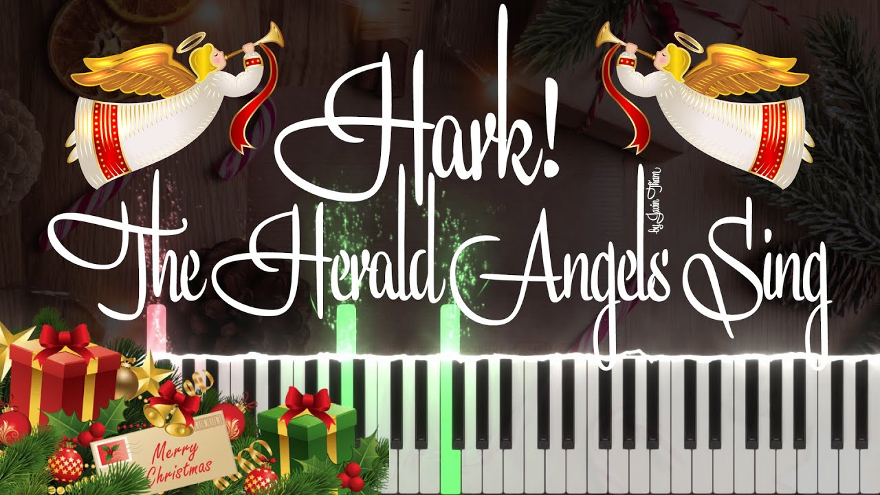 Hark! The Herald Angels Sing (Piano Tutorial by Javin Tham)