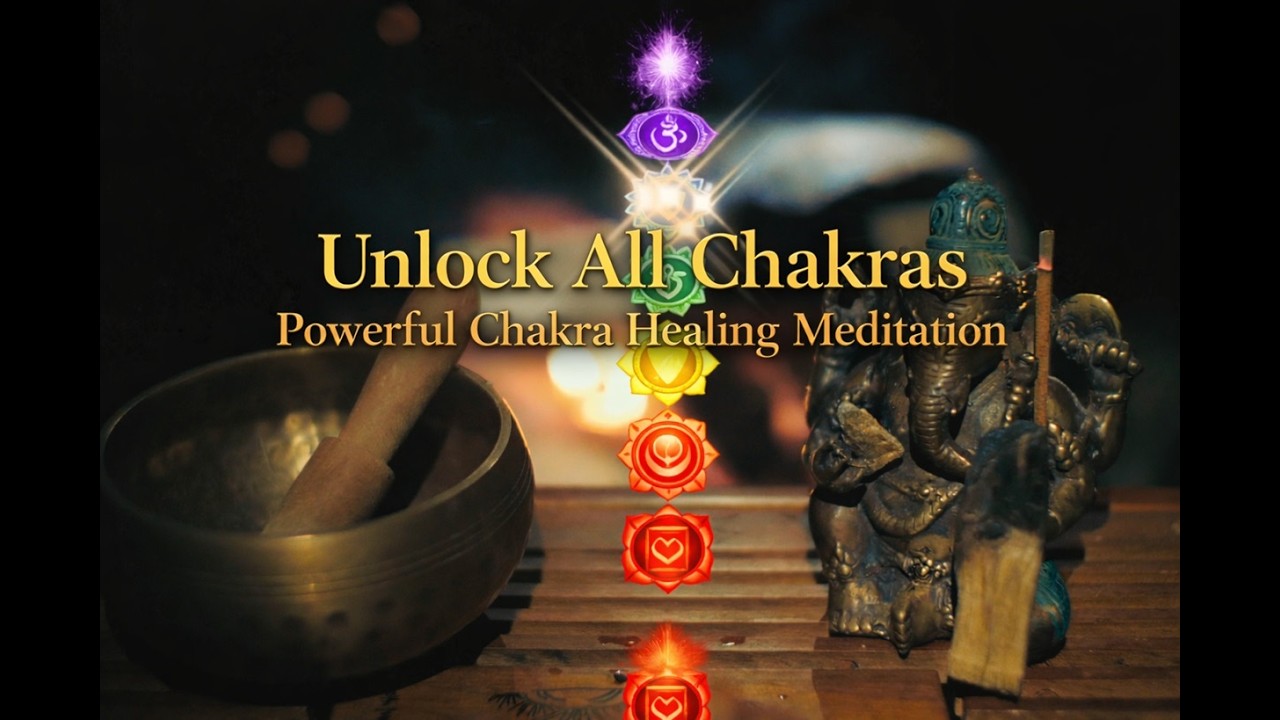 Unlock All Chakras | Tibetan Singing Bowls • 543 Hz